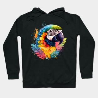 parrot lover - watercolor parrot lover Hoodie